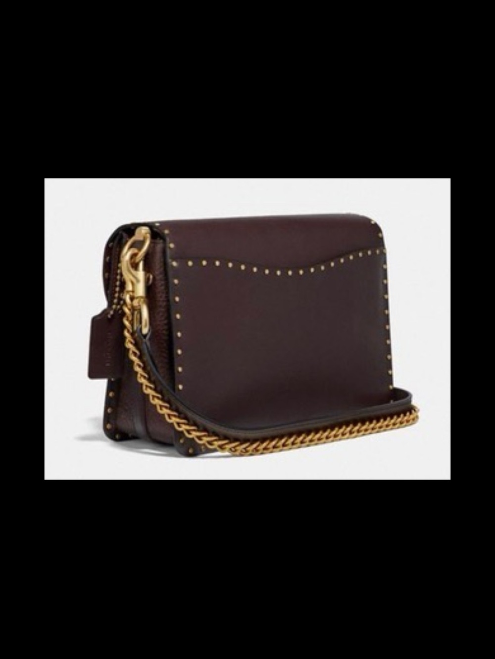 Coach dreamer handbag with rivets - Picture 6 of 8